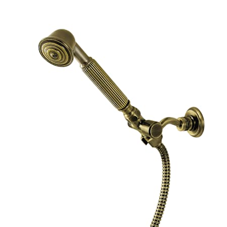Kingston Brass Vintage 1.8 GPM Single Function Hand Shower - Includes Hose Antique Brass