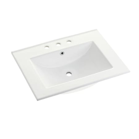 Kingston Brass Ultra Modern 24" Ceramic Vanity Top White