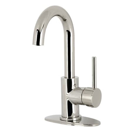 Kingston Brass Concord 1.8 GPM Single Hole Bar Faucet - Includes Escutcheon Polished Nickel
