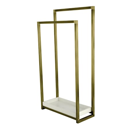 Kingston Brass Edenscape 2 Bar Towel Stand Antique Brass