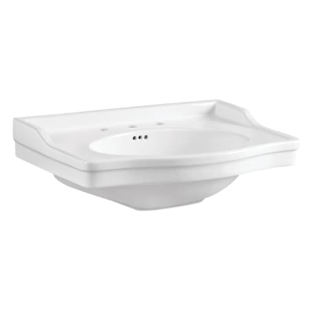 Kingston Brass Victorian 30" Wide Ceramic Console Sink White