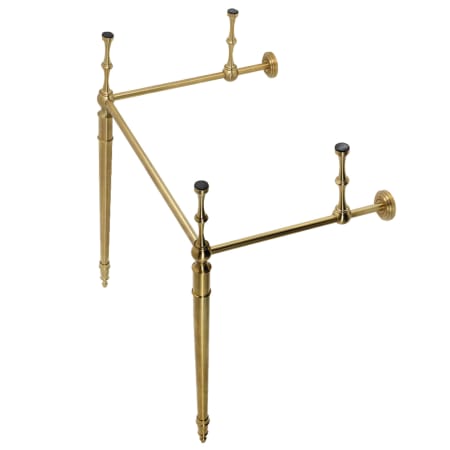 Kingston Brass Edwardian 22-5/16" Wide x 33" High Console Stand Brushed Brass