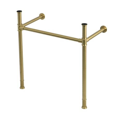 Kingston Brass Fauceture 28-1/2" Stainless Steel Console Stand Brushed Brass