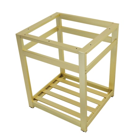 Kingston Brass 25" Wide x 30" High Console Stand Brushed Brass