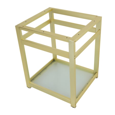 Kingston Brass 25" Wide x 30" High Console Stand Brushed Brass