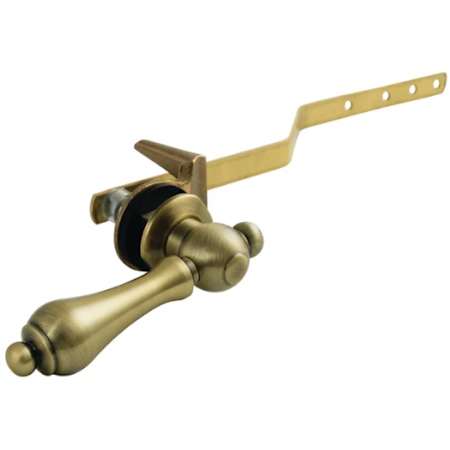Kingston Brass Restoration Left Handed Toilet Tank Lever Antique Brass