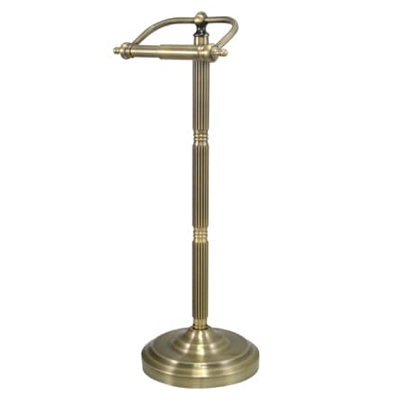 Kingston Brass Georgian Free Standing Spring Bar Toilet Paper Holder Antique Brass