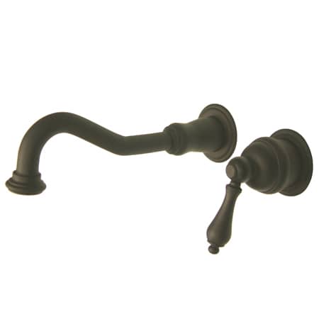 Kingston Brass Vintage 1.2 GPM Wall Mounted Single Hole Bathroom Faucet Oil Rubbed Bronze