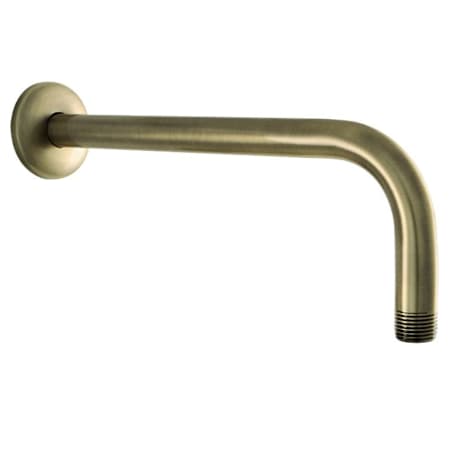 Kingston Brass Claremont 12" Rain Drop Shower Arm Antique Brass