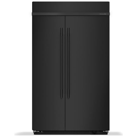 KitchenAid 47 Inch Wide 30 Cu. Ft. Side By Side Refrigerator with FreshFlow™ Air Filter and Max Cool Black Ore