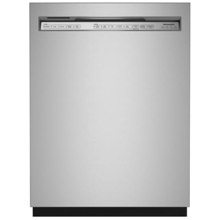 KitchenAid 24 Inch Wide 16 Place Setting Energy Star Rated Built-In Front Control Dishwasher with FreeFlex™ Third Rack Stainless Steel