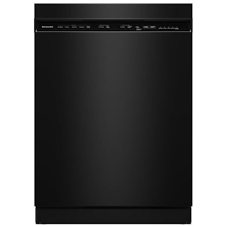KitchenAid 24 Inch Wide 13 Place Setting Built-In Front Control Dishwasher with ProDry System and Leak Identification System Black