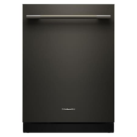 KitchenAid 24 Inch Wide 16 Place Setting Built-In Top Control Dishwasher with ProDry System and Automatic Door Open Dry System Black Ore
