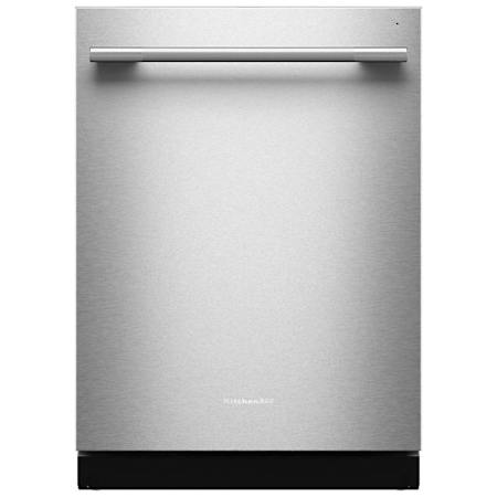 KitchenAid 24 Inch Wide 16 Place Setting Built-In Fingerprint Resistant Top Control Dishwasher with ProDry™ System and True Self-Cleaning Filtration PrintShield Stainless