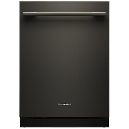 KitchenAid Eco 24 Inch Wide 16 Place Setting Built-In Top Control Dishwasher with Advanced ProDry System and Automatic Door Open Dry System Black Ore
