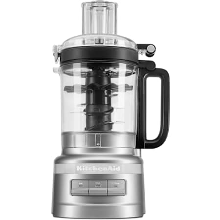 KitchenAid 72 Oz. Countertop Food Processor with Dough Blade and Refrigerator Lid Contour Silver