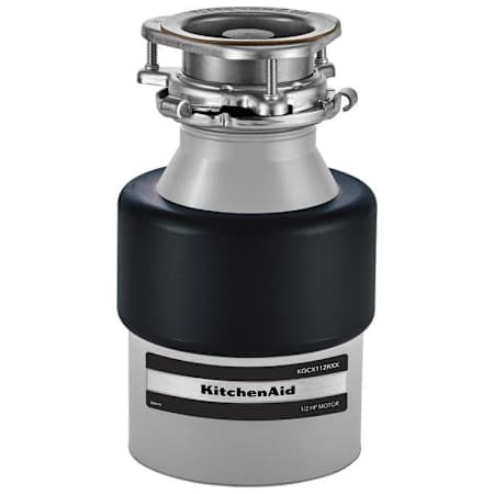 KitchenAid 1/2 HP Continuous Garbage Disposal with Lift and Latch Technology and Motor Overload Protector N/A
