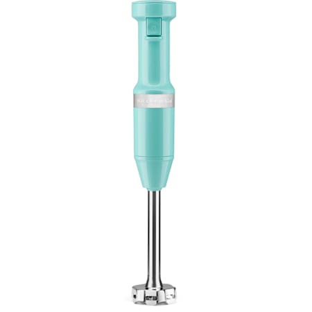 KitchenAid 33 Oz. 180 Watt Immersion Variable Speed Blender with Twist Lock and BPA Free Aqua Sky