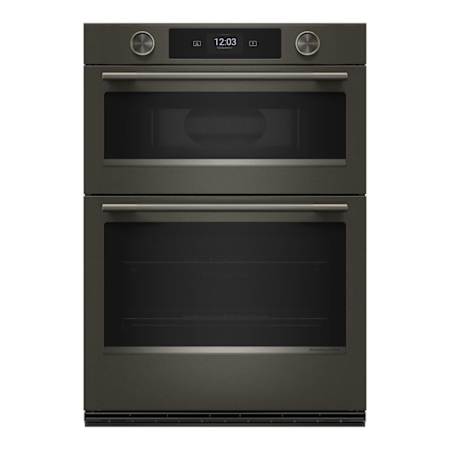 KitchenAid 30 Inch Wide 6.4 Cu. Ft. Electric Oven and Microwave Combo with Intelligent Cooking Camera Black Ore