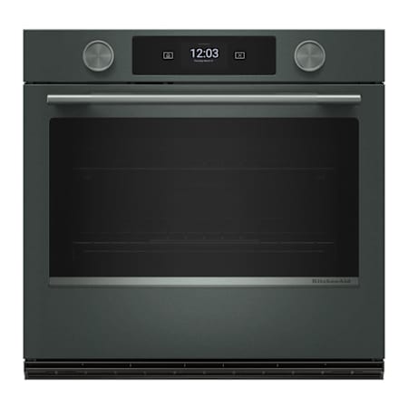 KitchenAid 30 Inch Wide 5 Cu. Ft. Electric Single Oven with Intelligent Cooking Camera Juniper