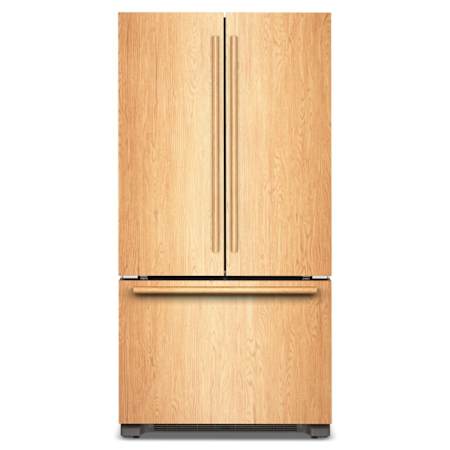 KitchenAid 36 Inch Wide 22 Cu. Ft. Panel Ready French Door Refrigerator with Max Cool and Preserva Cooling System Panel Ready