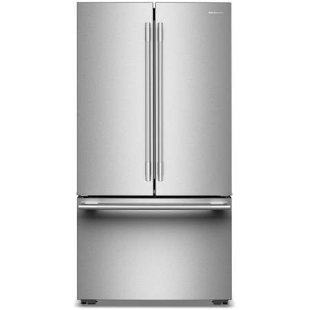 KitchenAid 36 Inch Wide 24.8 Cu. Ft. Energy Star Certified Fingerprint Resistant French Door Refrigerator PrintShield Stainless