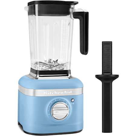 KitchenAid 56 Oz. 1200 Watt Countertop Variable Speed Blender with BPA Free Jar and 3 Part Blending System Blue Velvet