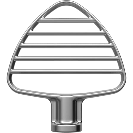 KitchenAid 6 Inch Stainless Steel Pastry Beater for KitchenAid Tilt Head Stand Mixers Stainless Steel