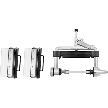 KitchenAid 11 Inch Vegetable Sheet Cutter Attachment for KitchenAid Stand Mixers with Stainless Steel Blades and Dishwasher Safe N/A