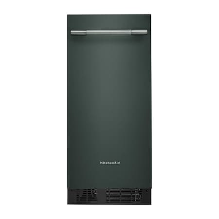 KitchenAid 15 Inch Wide 25 Lbs. Capacity Panel Ready Free Standing, Built-In Ice Maker with Max Ice and Self-Cleaning Cycle Juniper