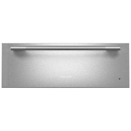 KitchenAid 27 Inch Wide 120 Volt Electric Oven Warming Drawer PrintShield Stainless