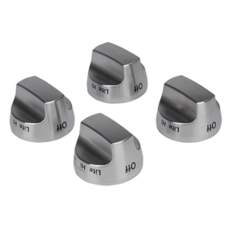 KitchenAid Range Premium Knob Kit for Kitchenaid KSEG700ESS Stainless Steel