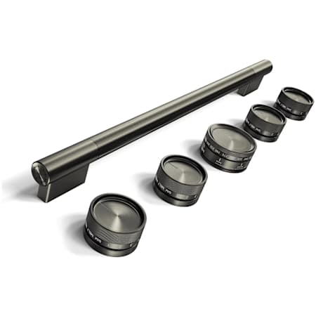 KitchenAid Handle and Knob Hardware Accessory Kit for KitchenAid 30" Commercial-Style Induction Range Black Ore