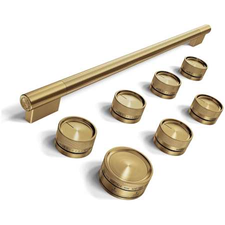 KitchenAid Handle and Knob Hardware Accessory Kit for KitchenAid 36" Commercial-Style Gas Range Brass
