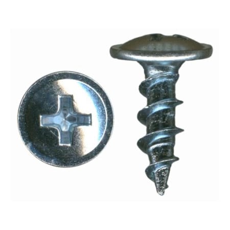 Knape and Vogt Pack of (100) - #8 x 1/2" Washer Head Phillips Zinc Screw for Hinge & Slide Installation N/A