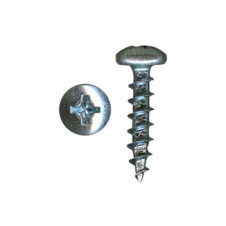 Knape and Vogt #8 x 5/8" Pan Head Phillips Zinc Coarse Screw for Misc Hardware Attachment Installation - Box of 12000 Zinc