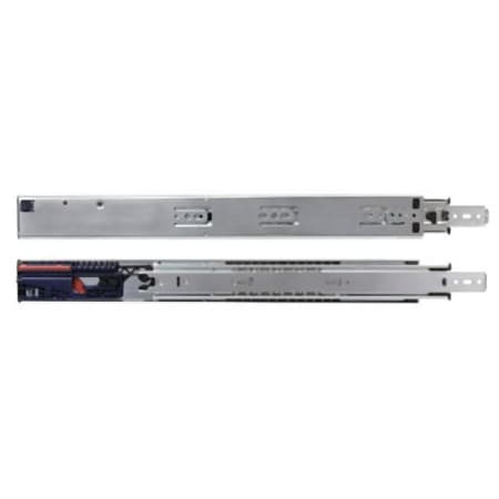 Knape and Vogt 8650FM Series 18 Inch Full Extension Side Mount Ball Bearing Drawer Slide with 150 lbs. Weight Capacity - Set of 2 Zinc