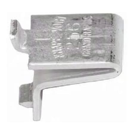Knape and Vogt 3/4 Inch Long Shelf Support Bracket - Pack of 1000 Zinc