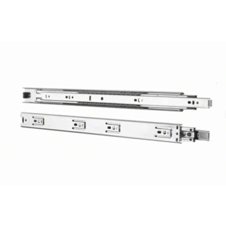 Knape and Vogt 4400 Series 10 Inch Full Extension Side Mount Ball Bearing Drawer Slide with 65 Lbs. Weight Capacity - Pair Zinc