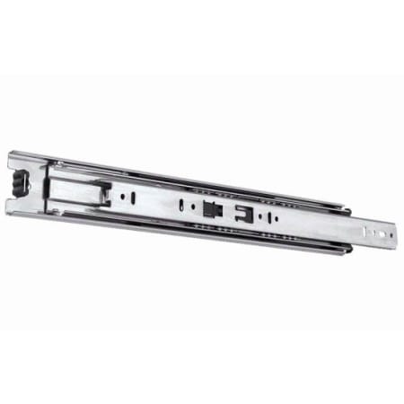 Knape and Vogt 8405 Series 24 Inch Over Travel Side Mount Ball Bearing Drawer Slide with 90 Lbs. Weight Capacity - Pair Anochrome