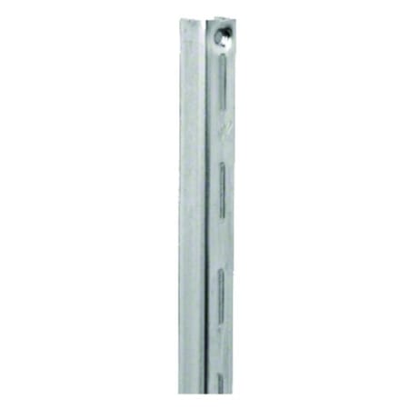 Knape and Vogt 87 Series 36" Single Slot Track Heavy Duty Shelf Standard Anochrome