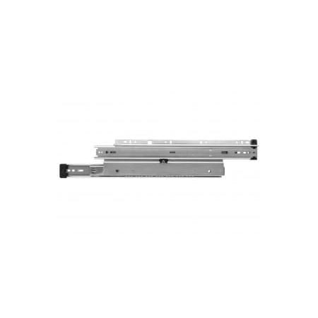 Knape and Vogt 12 Inch 150 Lb. Class Heavy-Duty 1-1/4" Over Travel Drawer Slide Pair Minimum Order Quantity of 5 Anochrome