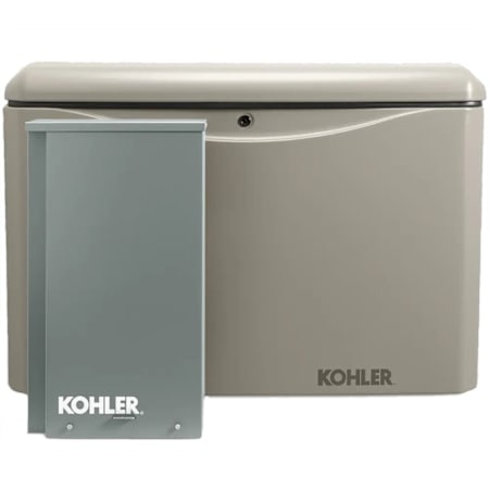 Kohler 26 kW (120 / 240V) Single-Phase Air Cooled Multi-Fuel Standby Generator with 200a Automatic Transfer Switch N/A