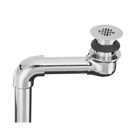 Kohler 6" Offset Grid Drain Polished Chrome