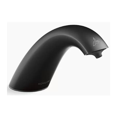 Kohler Curve Touchless Foaming Soap Dispenser, AC Powered Matte Black