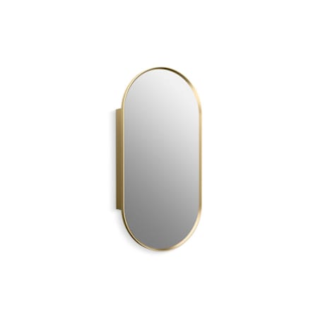 Kohler Verdera 20" x 40" Framed Single Door Medicine Cabinet Moderne Brushed Gold