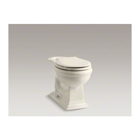 Kohler Memoirs Round Front Comfort Height Toilet Bowl - Less Seat Almond