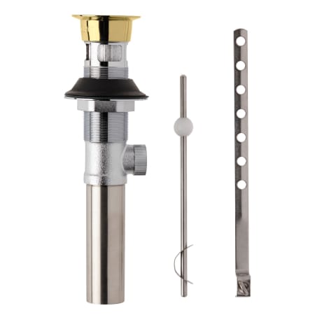 Kohler Drain with Overflow Polished Brass