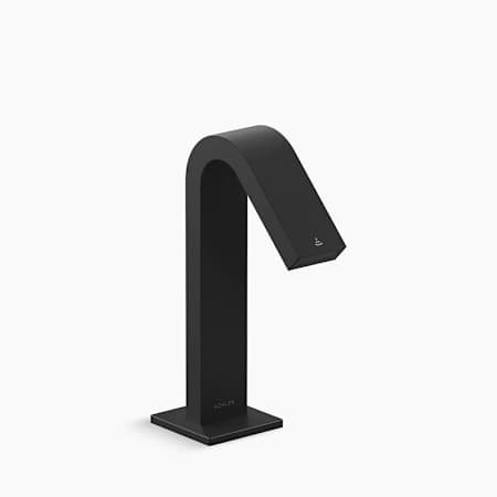 Kohler Touchless Faucet with Kinesis Sensor Technology, AC-Powered 0.5 GPM Matte Black