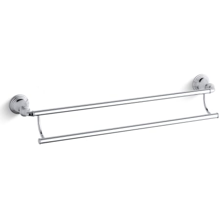 Kohler Devonshire 24 Inch Double Towel Bar Polished Chrome